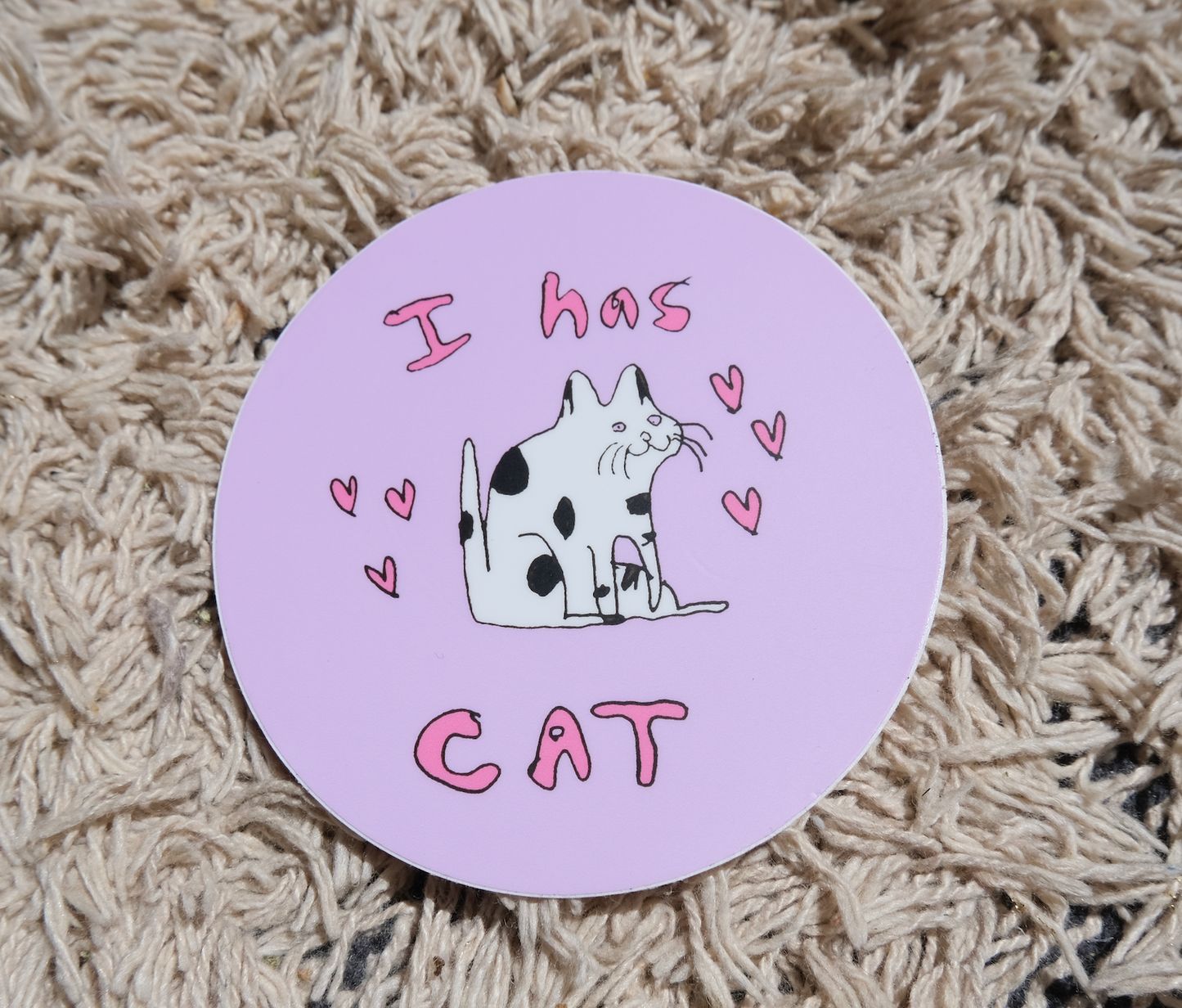 I HAS CAT STICKER