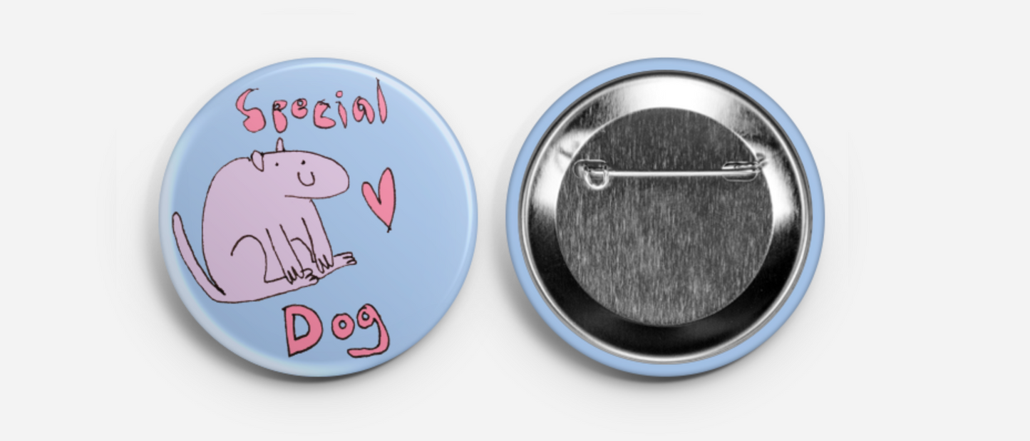 SPECIAL DOG BUTTON